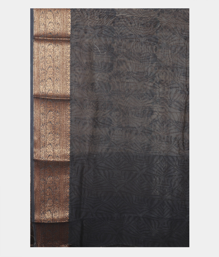 Beige Soft Printed Cotton Saree T2331973