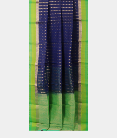 Blue Silk Cotton Saree T2337072