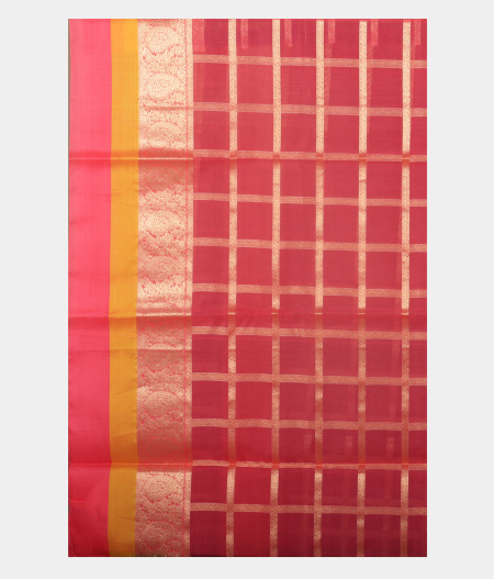 Peacock Blue Silk Cotton Saree T2336953