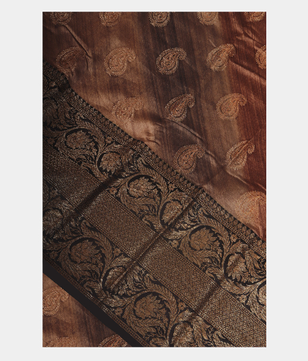 Brown Soft Printed CottonT233060-image