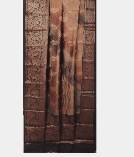 Brown Soft Printed CottonT2330602