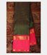 Bottle Green Handwoven Kanjivaram Silk Saree T2306011