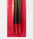 Bottle Green Handwoven Kanjivaram Silk Saree T2306012