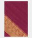 Purple Silk Cotton Saree T2337641