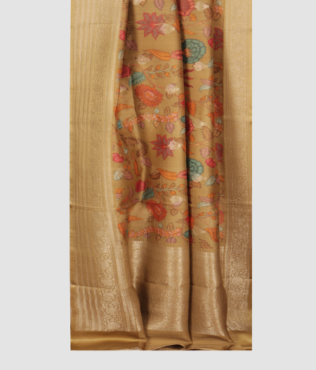 Green Banaras Kathan Silk Saree T2353554