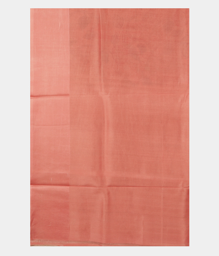 Coral Pink Banaras Kathan Silk Saree T2353533