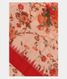 Beige Ikat Silk Saree T2351261