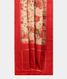 Beige Ikat Silk Saree T2351262