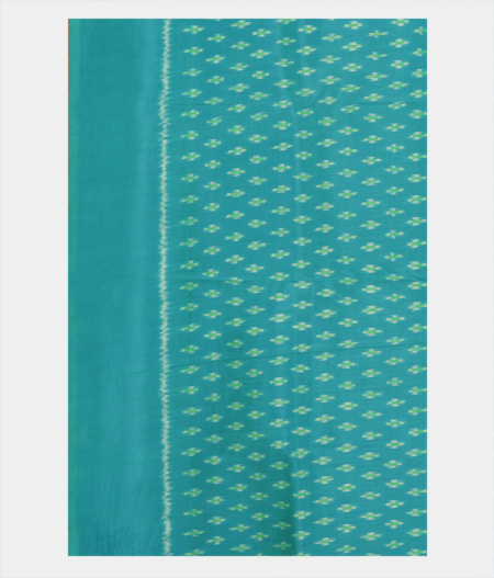 Light Grey Ikat Silk Saree T2316093