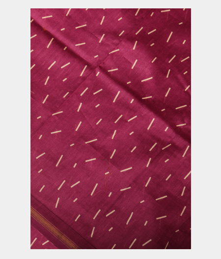 Purple Soft Printed Cotton Saree T228528-image