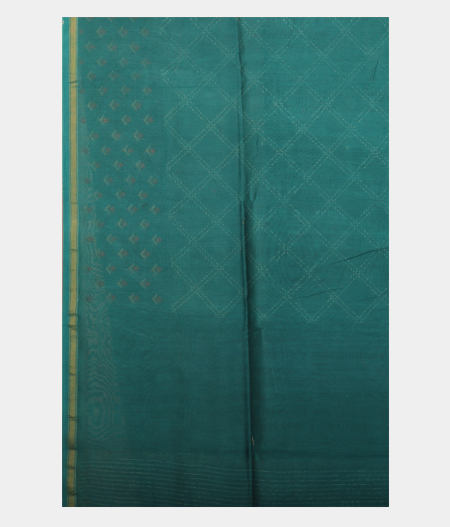 Blue Soft Printed Cotton Saree T2285703