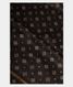 Black Soft Printed Cotton Saree T2285331