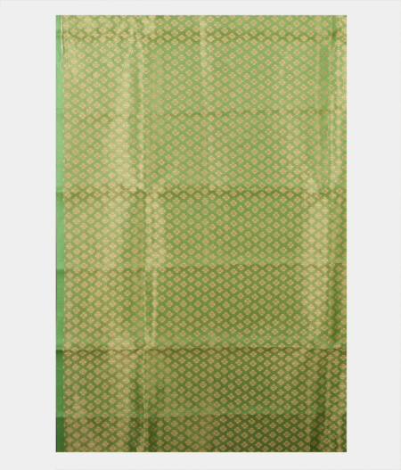 Green Banaras Organza Saree T2280223