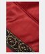 Maroon Tussar Kantha Work Saree T2054771