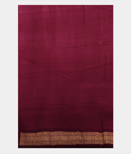 Purple Tussar Georgette Silk Saree T2338383