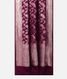 Purple Tussar Georgette Silk Saree T2338384