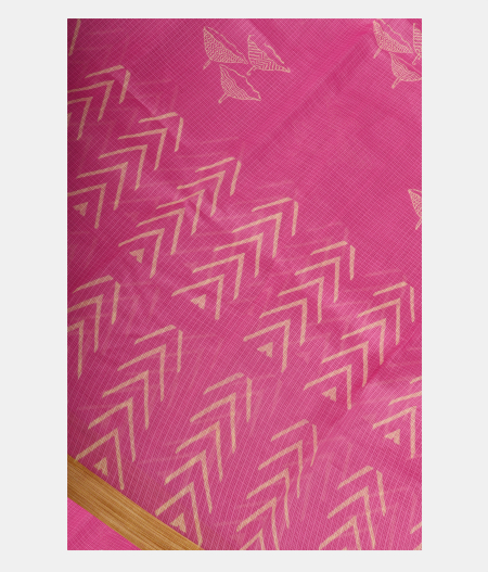 Pink Kota Cotton Saree T217719-image