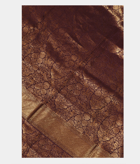 Maroon Crepe Silk Saree T223928-image