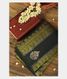 Dark Green Handwoven Kanjivaram Silk Saree T2330711