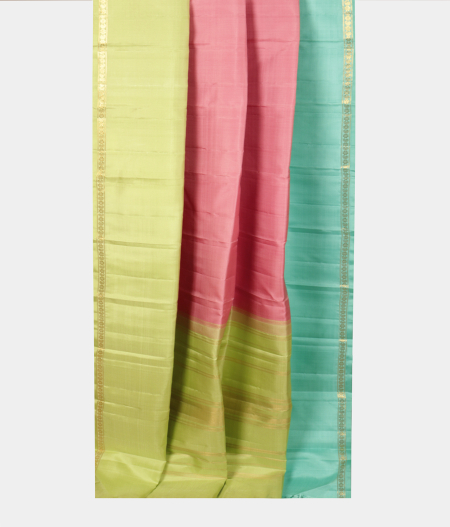 Pink Handwoven Kanjivaram Silk Saree T2355892