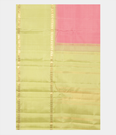 Pink Handwoven Kanjivaram Silk Saree T2355894