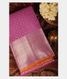 Lavender Pink Handwoven Kanjivaram Silk Saree T2255401