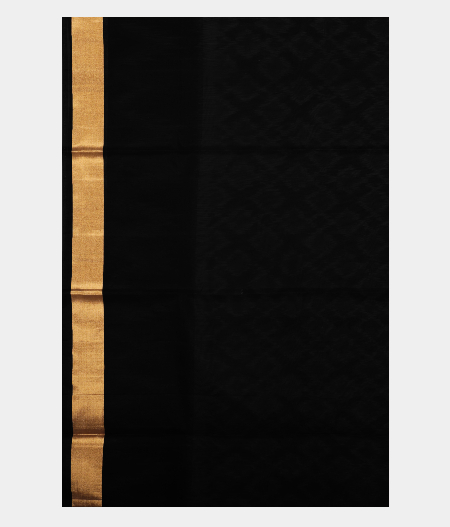 White Pochampalli Silk Cotton Saree T2174663