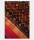 Black Pochampalli Silk Cotton Saree T2174071