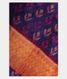 Blue Pochampalli Silk Cotton Saree T2174901