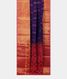 Blue Pochampalli Silk Cotton Saree T2174902