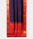 Purple Handwoven Kanjivaram Silk Saree T2302402