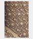 Off White Soft Printed Cotton Saree  T2351201