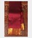 Maroon Handwoven Kanjivaram Silk Saree T2306581