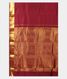 Maroon Handwoven Kanjivaram Silk Saree T2306584