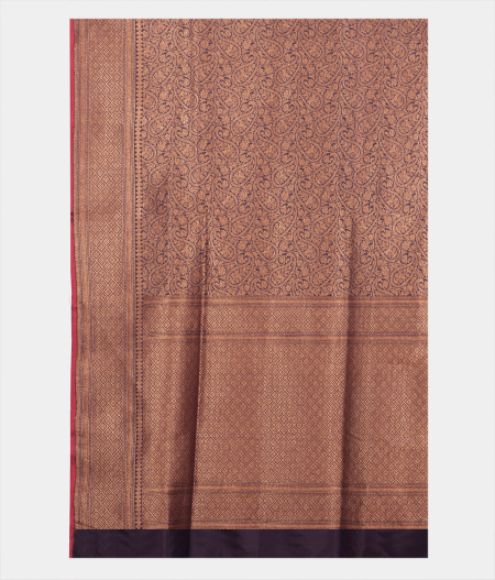 Blue Banaras Silk Saree T2364534