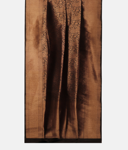 Black Banaras Silk Saree T2302932