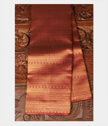 Maroon Colour All Over Design Soft Kanjivaram Silk Saree at Rs.529/Piece in  surat offer by Esomic Export