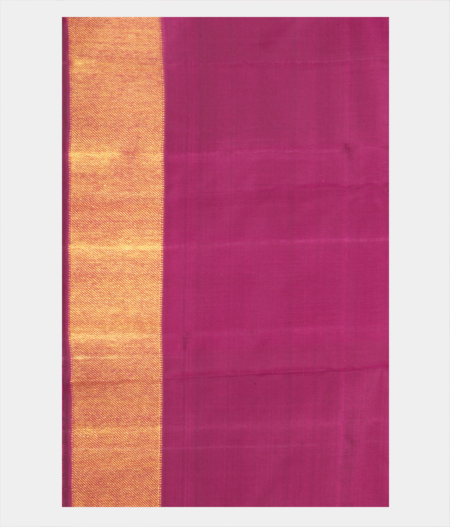Purple Handwoven Kanjivaram Silk Saree T2307403