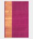 Purple Handwoven Kanjivaram Silk Saree T2307403