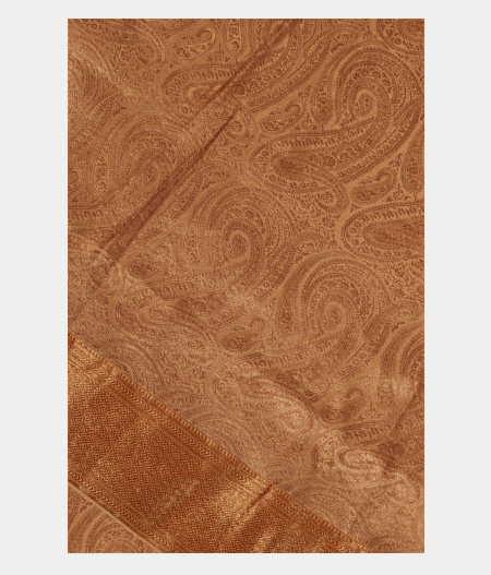 Beige Crepe Silk Saree T215816-image