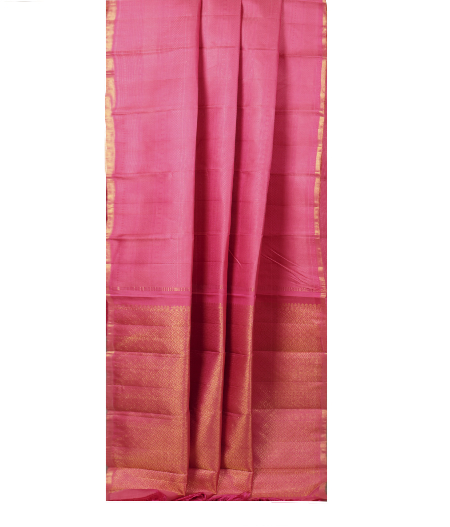 Pink Handwoven Kanjivaram Silk Saree T2344542