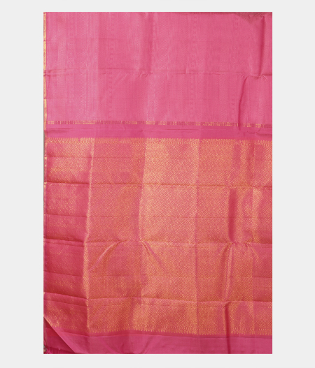 Pink Handwoven Kanjivaram Silk Saree T2344544