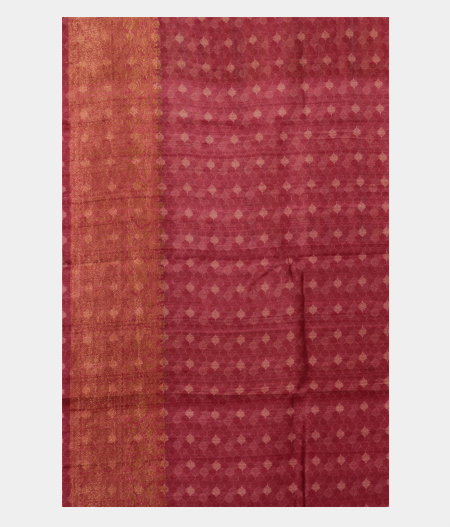 Multicolour Tussar Printed Saree T2320303