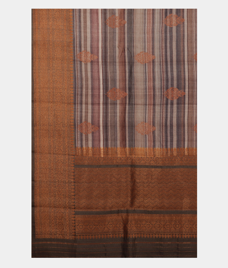 Multicolour Tussar Printed Saree T2276984