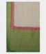 Off White - Banaras Georgette Silk Saree T2355694