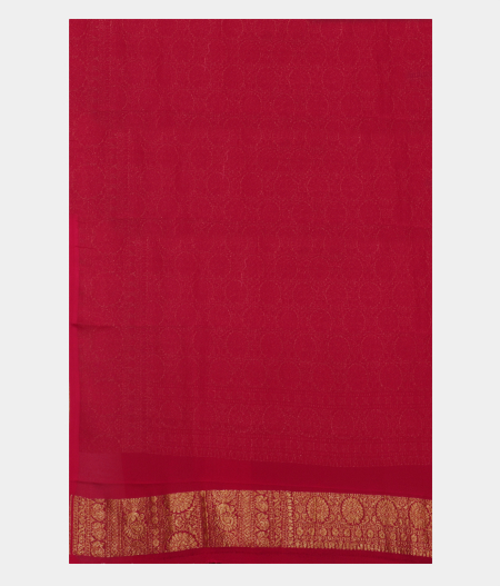 Green Banaras Georgette Silk Saree T2362933