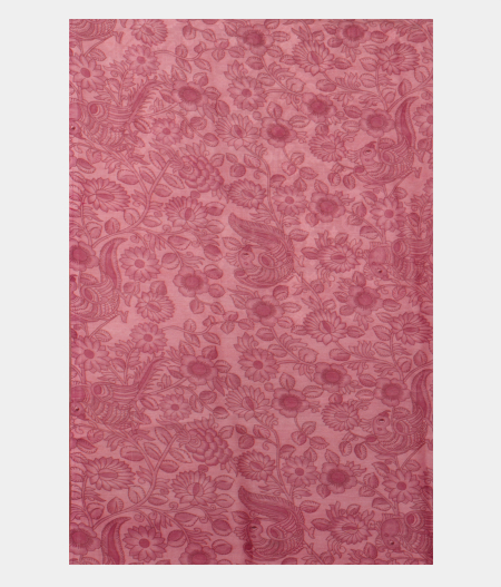 Mauve Pink Kora Organza Embroidery Saree T2378564