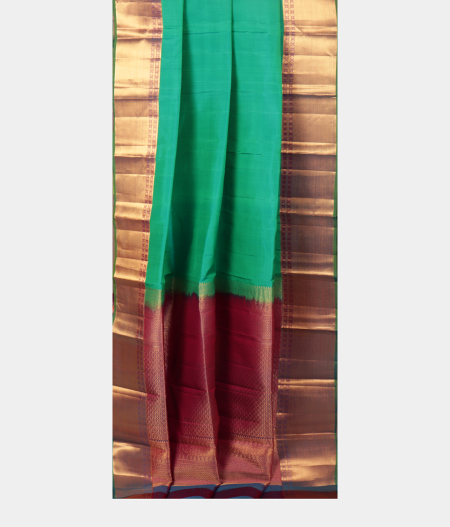 Green Soft Silk Saree T2379062