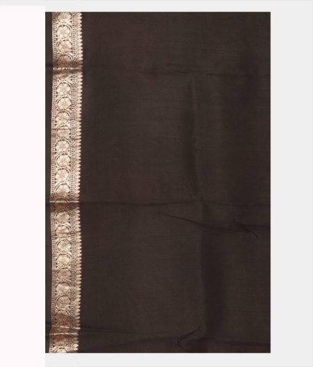 Black Kora Organza Printed Saree T2044073