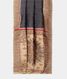 Grey Bandhani Tussar  Saree T235761 2